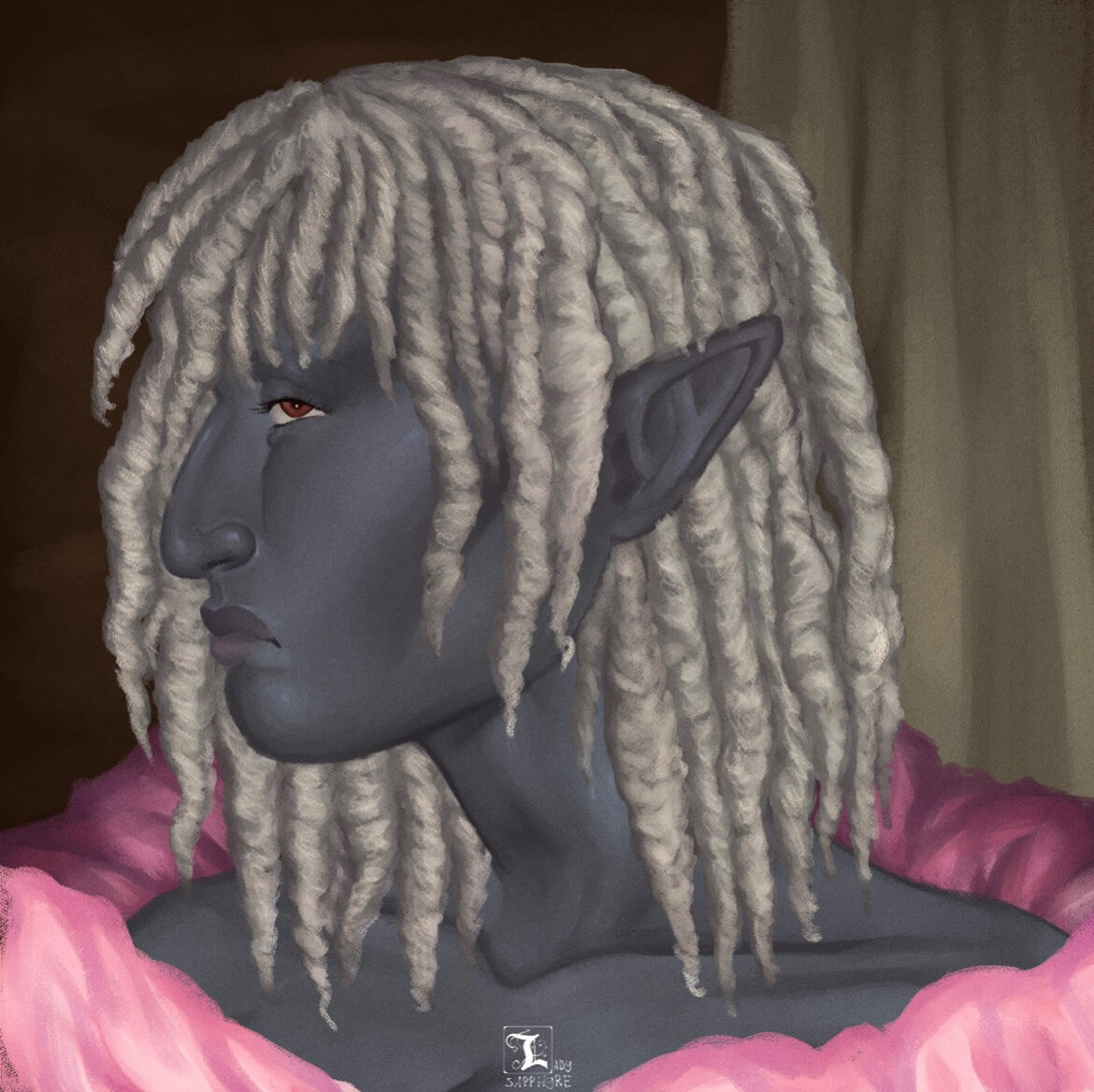 Side profile portrait - $70+